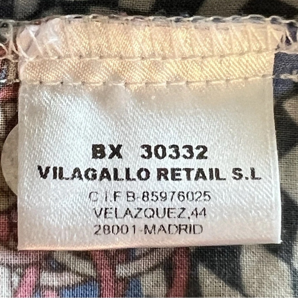 Vilagallo Isabella Merapi Patchwork Multi Print S… - image 9